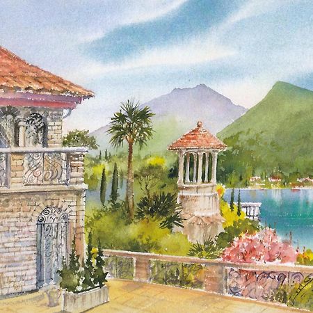 Barony Le Pergole Holiday Apartments ルガーノ エクステリア 写真