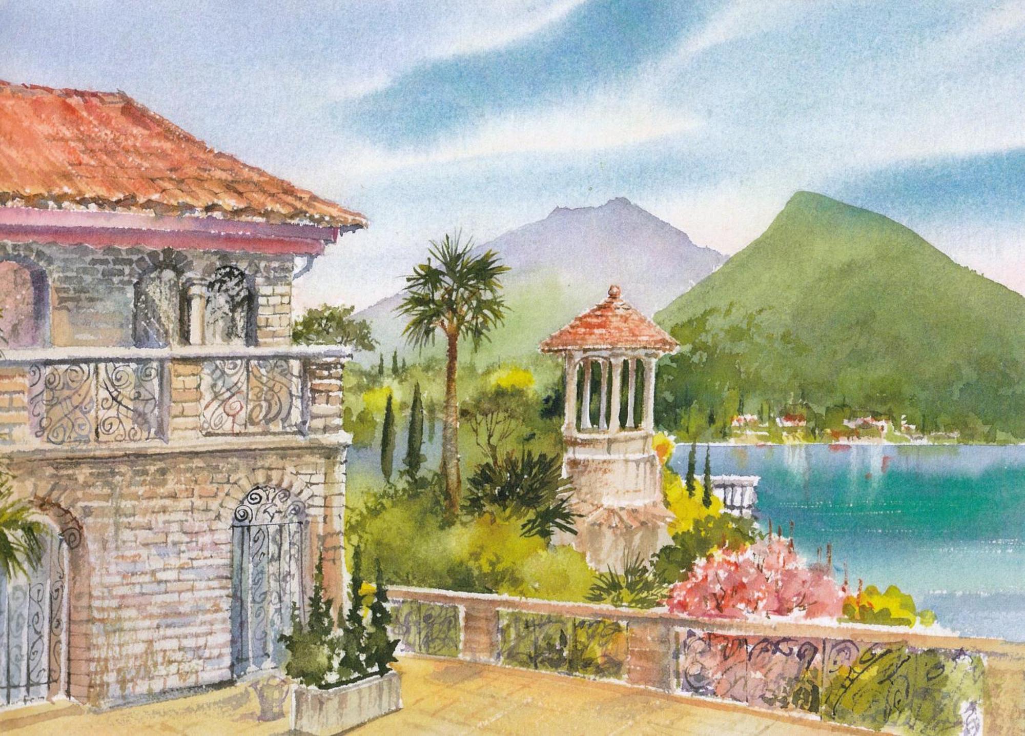 Barony Le Pergole Holiday Apartments ルガーノ エクステリア 写真